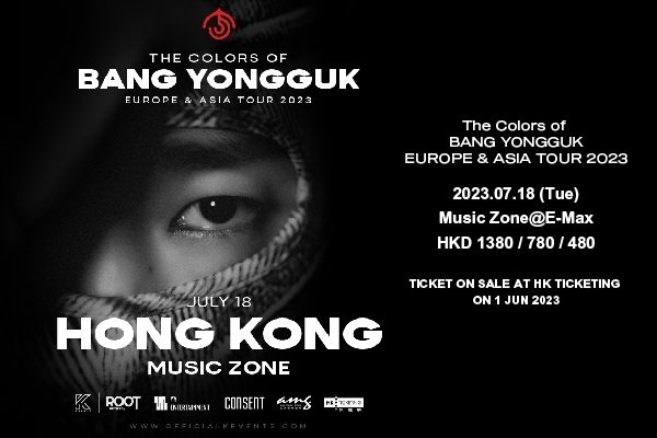 COLORS OF BANG YONGGUK EUROPE & ASIA TOUR 2023 - Singapore-Hong Kong-Kuala Lumpur-Taipei-Bangkok